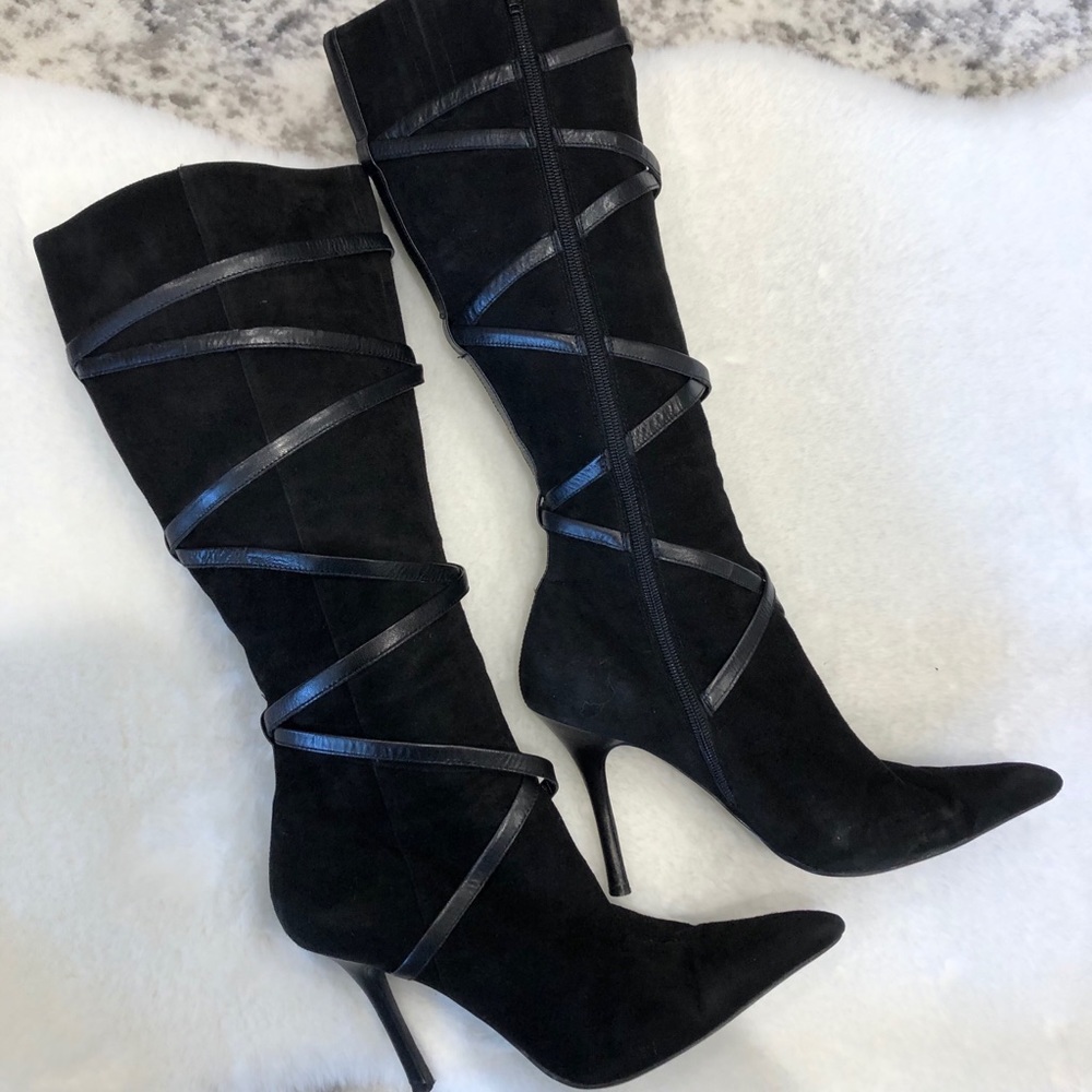 Aldo Suede Stiletto Boots, very stylish
